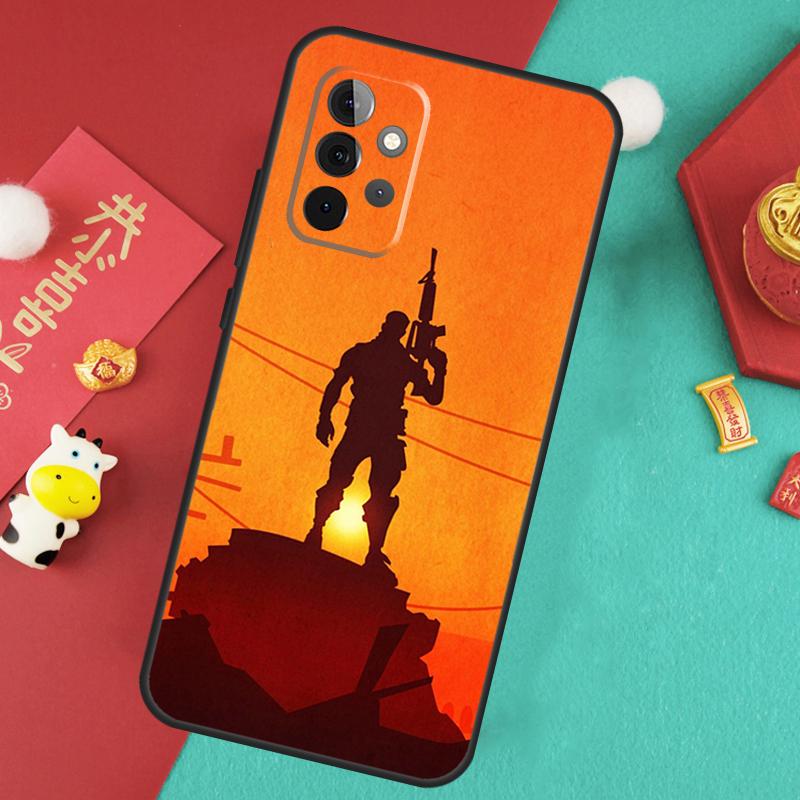 Camo Military Army Case For Samsung Galaxy A34 A54 A14 A15 A25 A35 A55 A53 A33 A13 A52 A32 A12 A51 A71 Cover