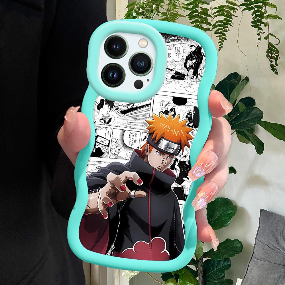 Popular Anime Pattern Phone Cover for iPhone 11 12 13 14 15 Pro Max 6 6S 7 8 Plus Xs Wave Edge Shockproof Protective Rubber Case