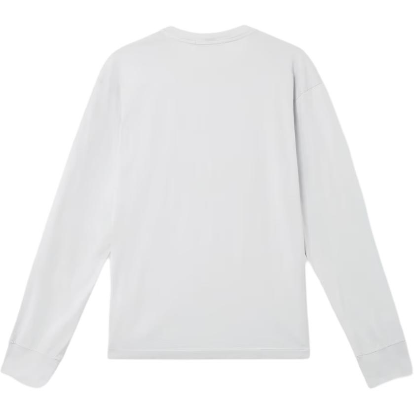 STONE ISLAND Logo Slim Fit Drop Shoulder Long Sleeve T-Shirt Men Tops Sky-Blue K1S1521002-27S0013-V0041