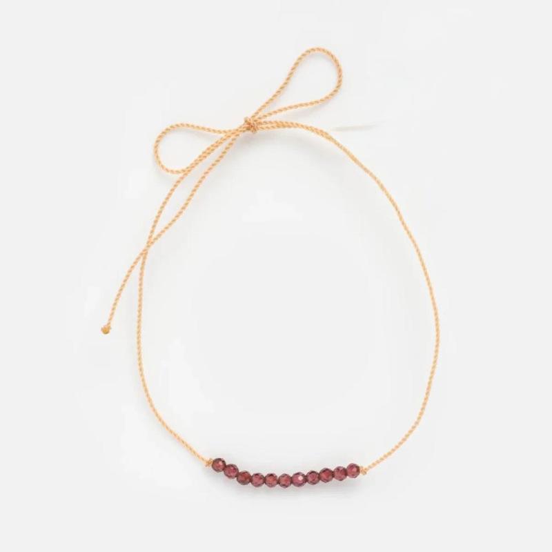 

Personalized Bracelet Fashionable Transparent Glass Beads Pendant Woven Rope Bracelet Color Retention