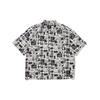 Levis FW22 Graphic Print Short Sleeve Shirt Unisex Shirts Black White A3695-0000