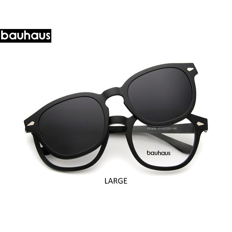 X3183Magnet Sunglasses Clip Mirrored Clip on Sunglasses clip on glasses Men and women Polarized Custom Prescription Myopia X3183L-C1