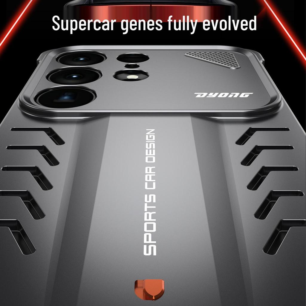 Samsung Galaxy S26 Ultra Heat Dissipation Metal Case - Borderless & Anti-Fall Design