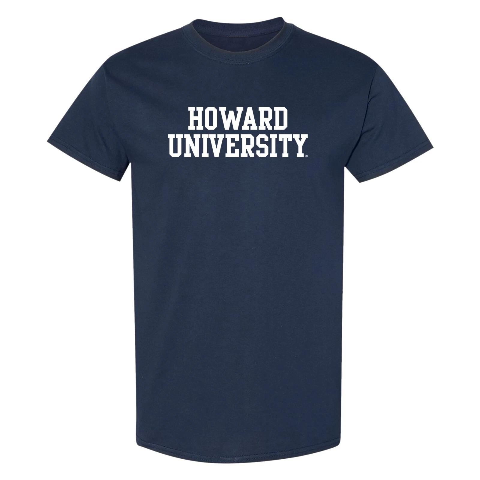 Howard Bisons Basic Block T-Shirt - Navy XL