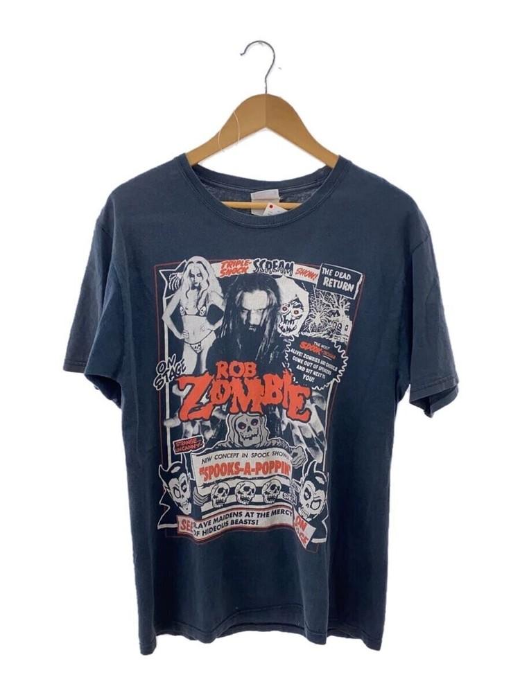 Футболка Rob Zombie Черный цвет Репринт Унисекс Рубашка AN49134 Унисекс Футболка XL
