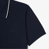 Lacoste Men's Tipped Paper Short Sleeve Sweater Polo Shirt PH744E-56G166