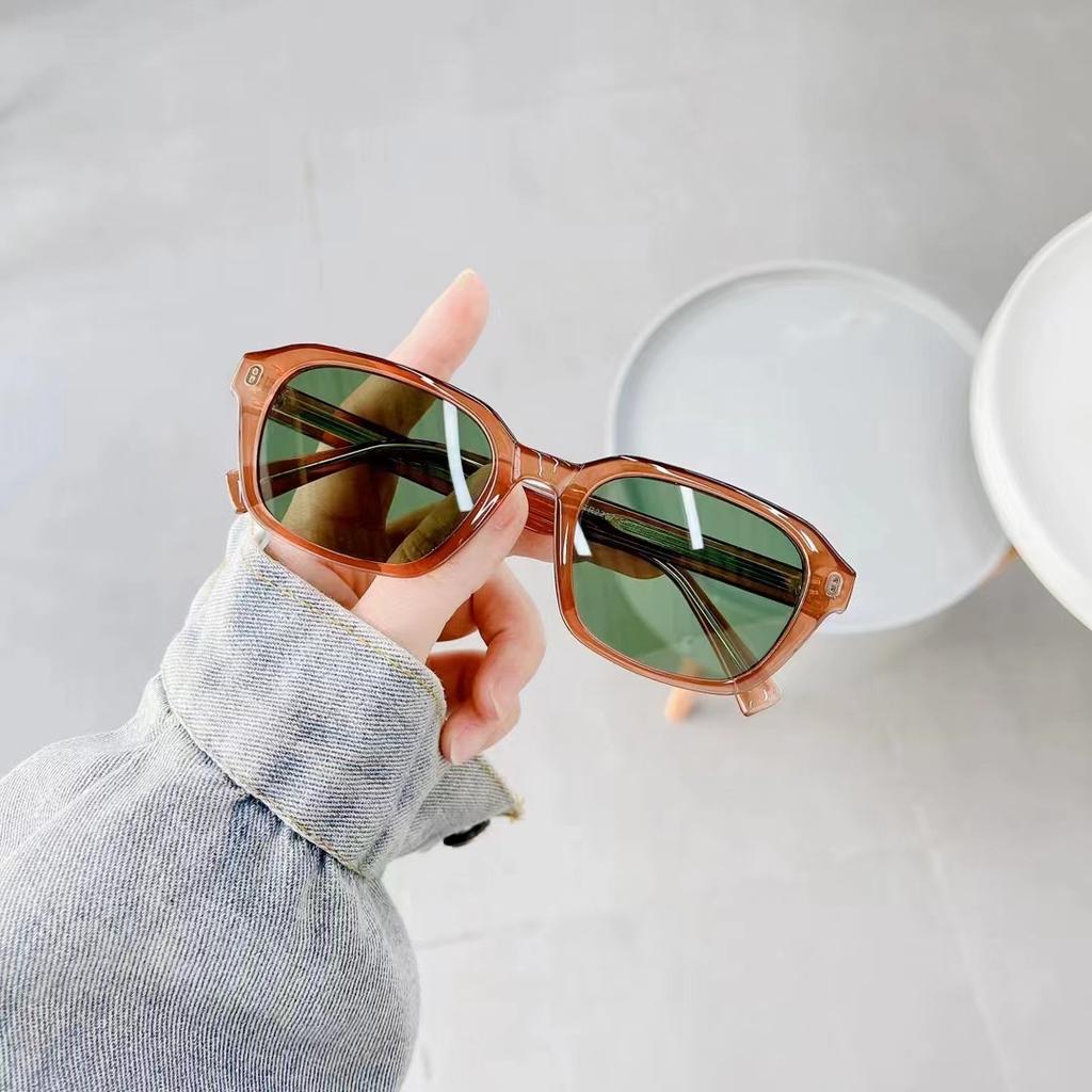 European American Style Women'S Sunglasses  Material Square Shape Sunglass For Men Driving Hiking Sun Glasses Women