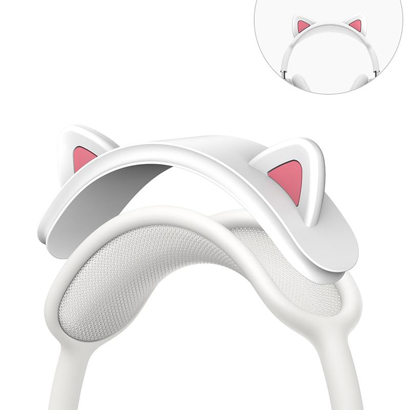 Cat Ears Silicone Headphone Headband Protectors For Apple Airpods Max Headphone