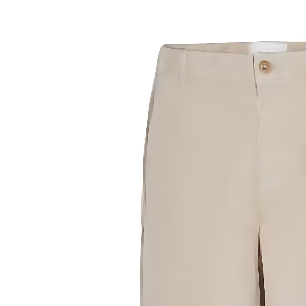 Coach FW22 Solid Straight Leg Casual Pants Women Bottoms Beige C9509-STN
