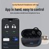 2025 Clip-on Bluetooth Headphones: AI Translation, Superior Sound, Long Battery Life, Comfortable Fit, Ideal for Sports - Model D04