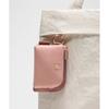 Lululemon Double Zip Clippable Card Pouch Red Clay Tea Rose