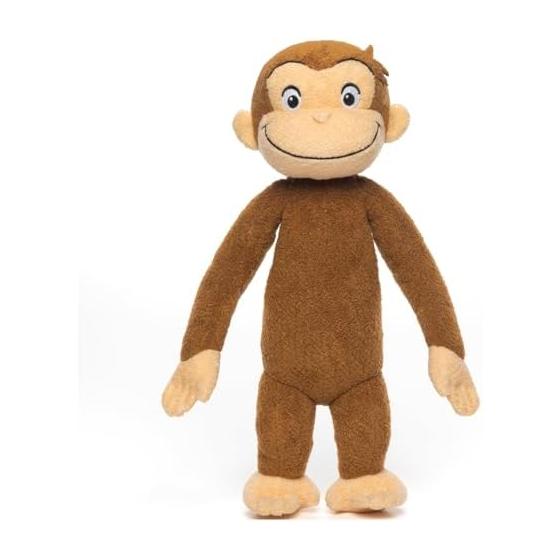 TAKARATOMY A.R.T.S Curious George Plush Toy S Curious George Plush Toy Height Approx. 25cm