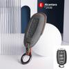 Car Key Case For Hyundai I30 Tucson Kona Encino Solaris Azera Grandeur Ig Accent Santa Fe Palisade Suede Cover Shell Keychain