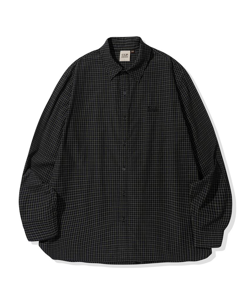 CGP Check Shirt_Black