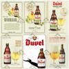 Duvel Beer Vintage Metal Poster, Retro Tin Sign, Decorative Plate, Room Decoration for Pub, Bar, Cave, Club, Wall Art Decor