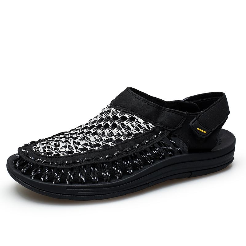 Fashion Hot Selling Men's Sandals High-quality Handmade Casual Shoes Outdoor Anti Slip Seaside Men's Beach Camping Shoes Summer