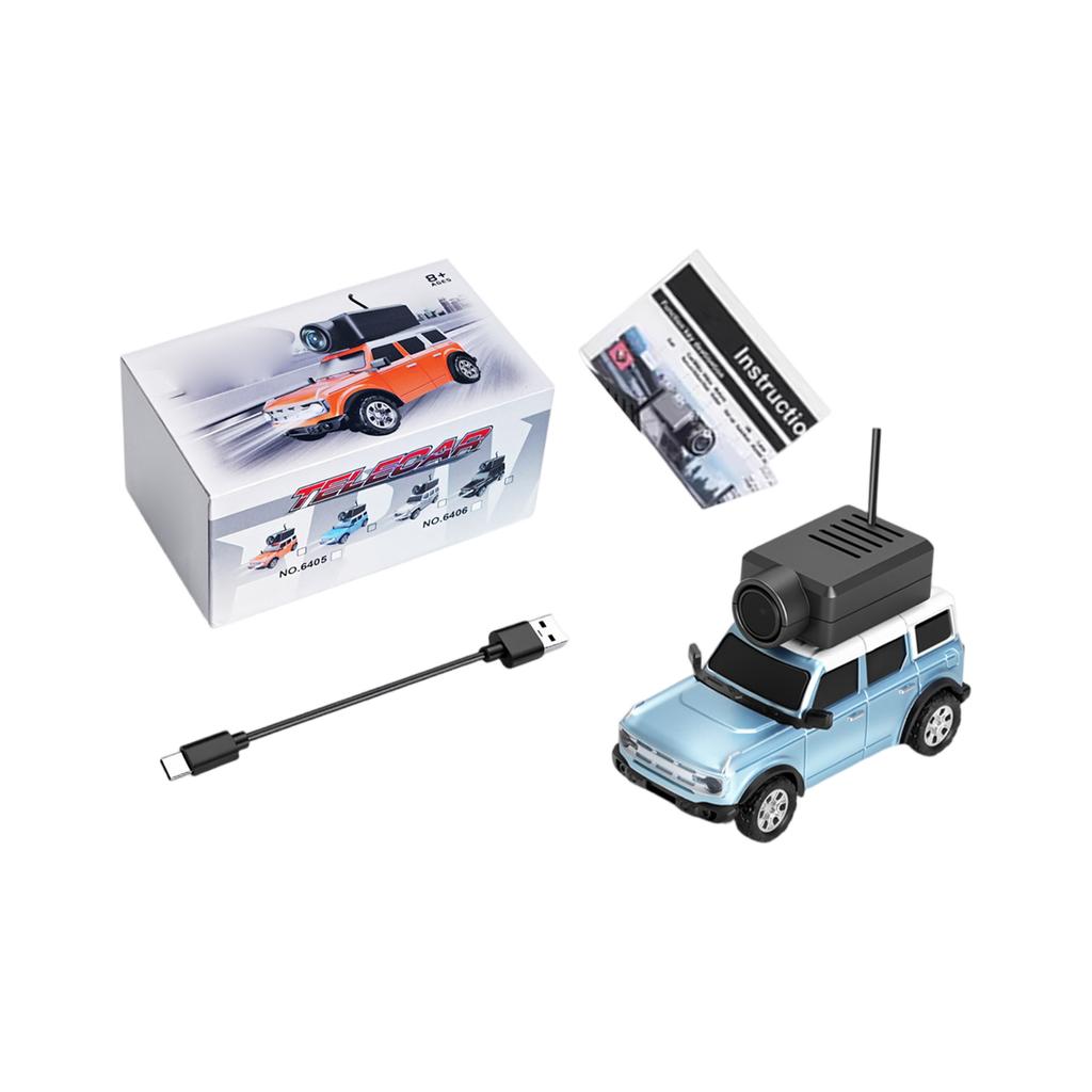 Liema Remote Control Camera Car 1:64 Mobile Phone Children's Toy Gift Boys And Girls All Like It