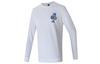 Adidas Sweatshirts Men's White Crew Neck Moderate Regular H31257