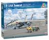 PLATZ Italeri Americký stíhač Tomcat Aardvarks Plastikový model IT1414 1/72 F-14A VF-114 (Letoun)