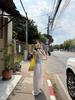 Versatile Korean Style Striped Straight Casual Pants - Fixed Dye, Loose Long Fit (26, Spring Style A820)
