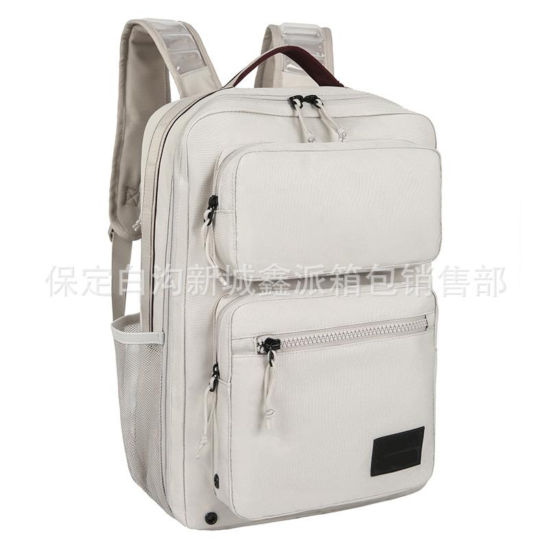 Air Cushion Backpack Large Capacity Backpack Daily Student Schoolbag Nylon Travel Backpack