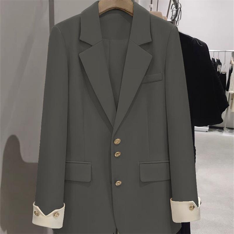 Spring & Autumn Korean Style Women's Slimming Casual Suit Jacket