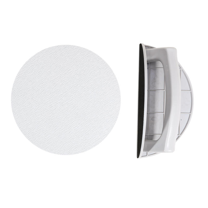 Multifunctional Handheld Semi-Circular Angle Sanding Sandpaper Tool 180/240/320 Grit Corner Sander for Wall and Corners Cleaning Polishing