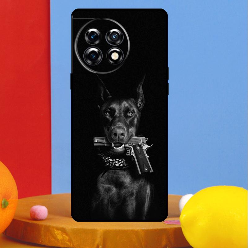 Dackel Dobermann Hund Hülle Für OnePlus 12 11 13 13R 12R 10 Pro 8T 10T OnePlus Nord 4 CE 2 3 Lite N10 N20 N30 Hülle