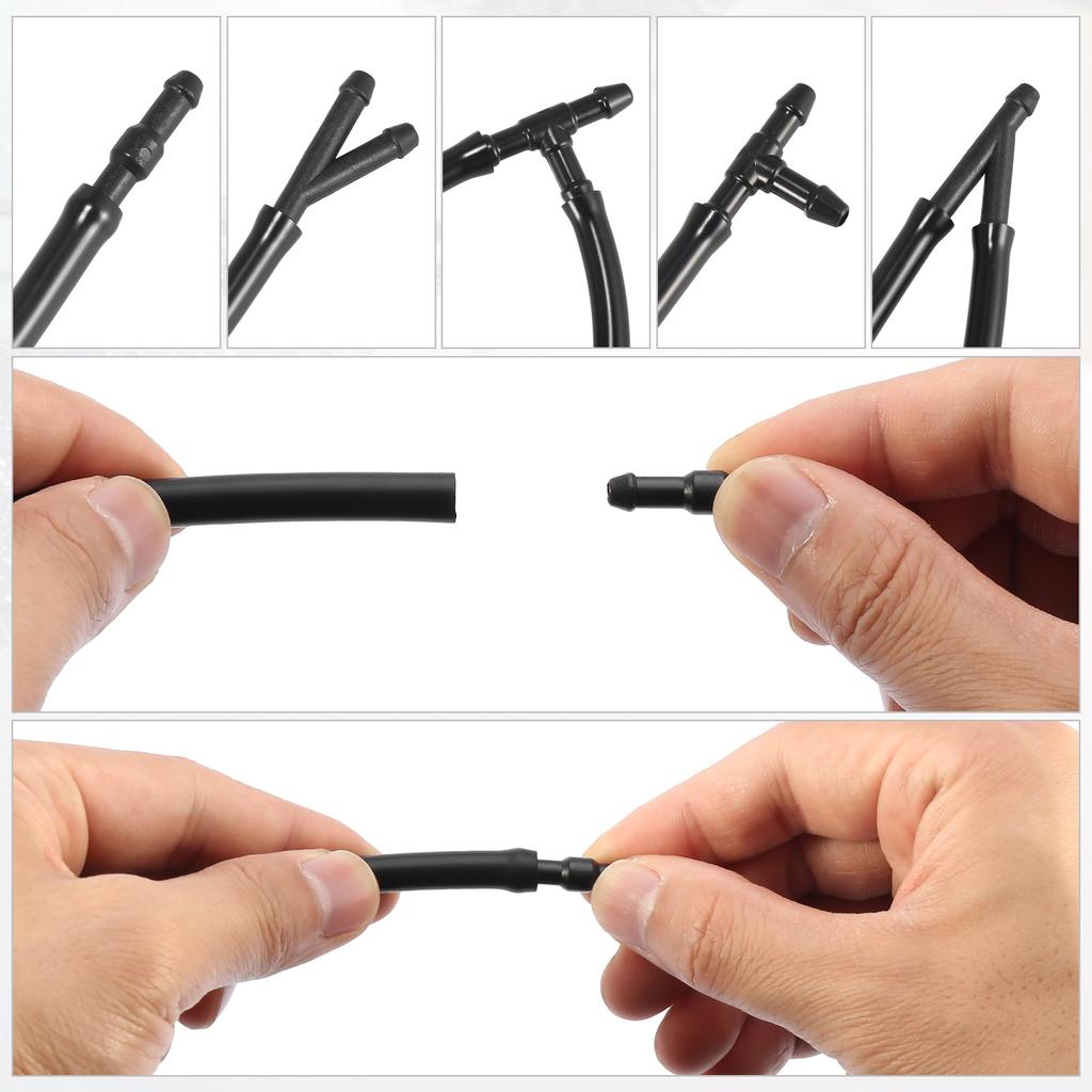 ACROPIX Windshield Washer Nozzle, For Car Washing, Spraying, Diffusion Nozzle, Compatible with Subaru,