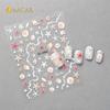 Shell Starfish Shell Nail Stickers Cute Starfish Decorative Stickers For Nails DIY 5D Self Adhesive Summer Manicure Decals