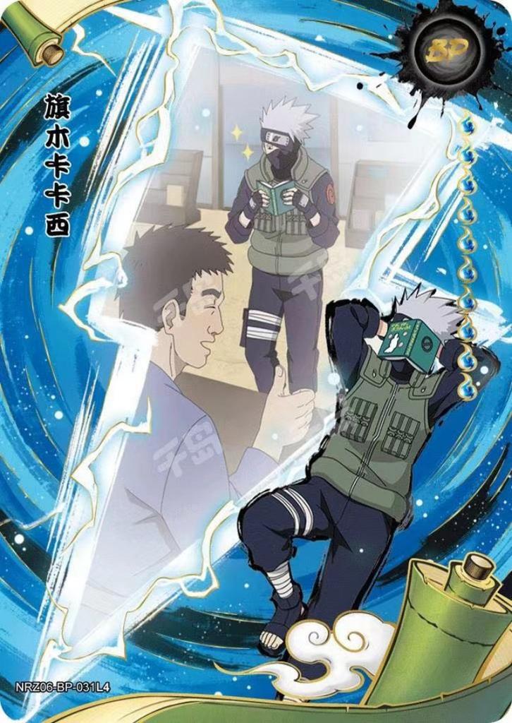 Genuine Kayou Naruto BP Card 1-34 Series Tsunade Naruto Namikaze Minato Hyuga Hinata Rare Anime Collection Cards Gifts Toys