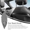 Car Seat Back Hook Leaf-Shaped Design Strong Load-bearing Simple Installation Automotive Seat Back