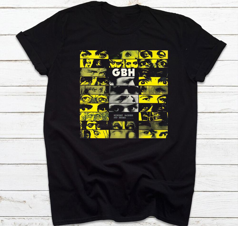 Vintage 90s GBH MIDNIGHT MADNESS AND BEYOND T-Shirt AD1451 Unisex T-Shirt XXL