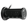 Reliable Electrical Outlet Tower With 12 Outlets And 3 USB Rectifiers Constructed In Safety Features