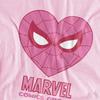 Spider-Man Childrens/Kids Heart Hoodie