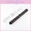Fashion Double Breasted Design Women Waist Belt And Butterfly Metal Chain Decor