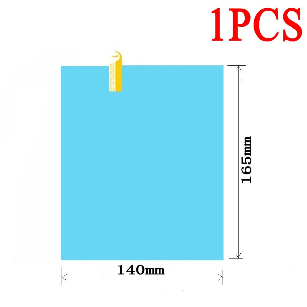 Samolepky na auto zpětná zrcátka Vodotěsná fólie proti zamlžování Dešti odolná fólie kulaté hranaté zrcátko na motocykl Antireflexní fólie univerzální