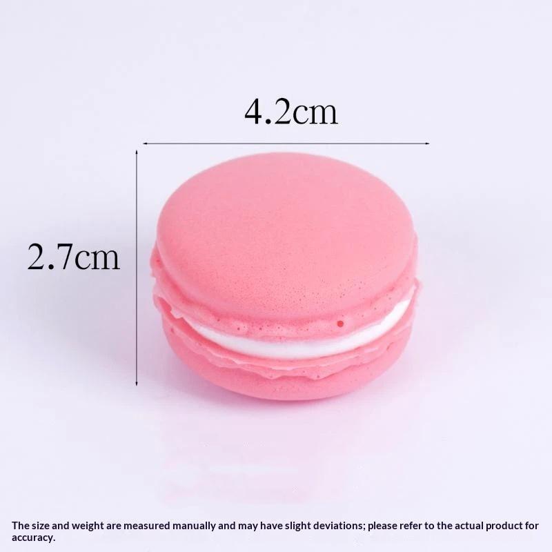 Artificial Macaron Simulation Food Models Lifelike Texture Assorted Styles for Holiday Party Decor Home Desktop Ornament Gifts