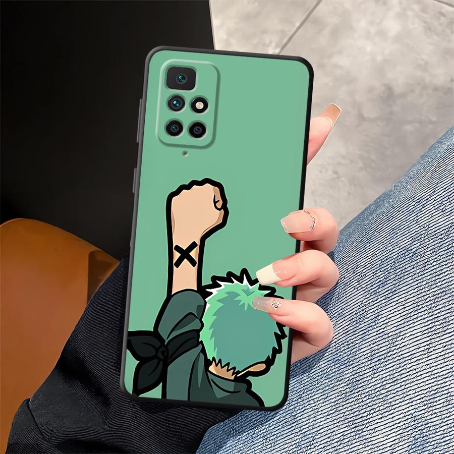 Ones Pieces Luffys Zoros Cartoon Case for Xiaomi Redmi 13C 12C A1 A2 Plus 9A 9C K40 K50 Gaming A5 12 9T 10 K60 Funda Phone Cover