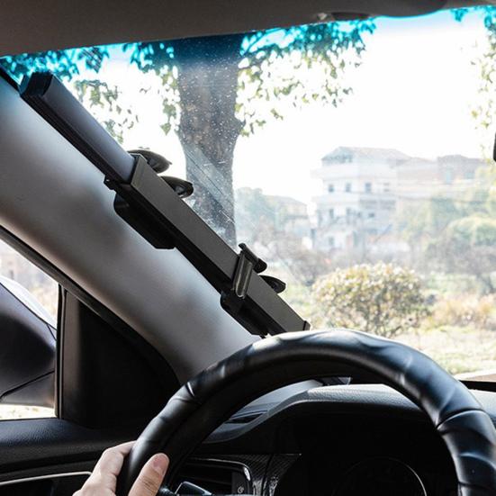Retractable Car Sun Shade with Suction Cups Auto Window Cover for Summer Blocks UV & Heat Foldable Car Interior Heat Shield for Cars SUVs