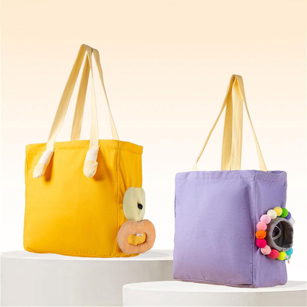 Płócienna torba dla kota dla szczeniąt Torba do noszenia Outdoor Podróż Torba na ramię Zwiedzanie Torba typu tote Pasek zabezpieczający