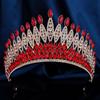 Sparkling Zinc Zinc Alloy Princess Crown Elegant Bridal Headwear Girls Party Headbands  Themed Parties