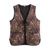 Winter Fashion Women's Lace-up V-neck Streetwear Vest