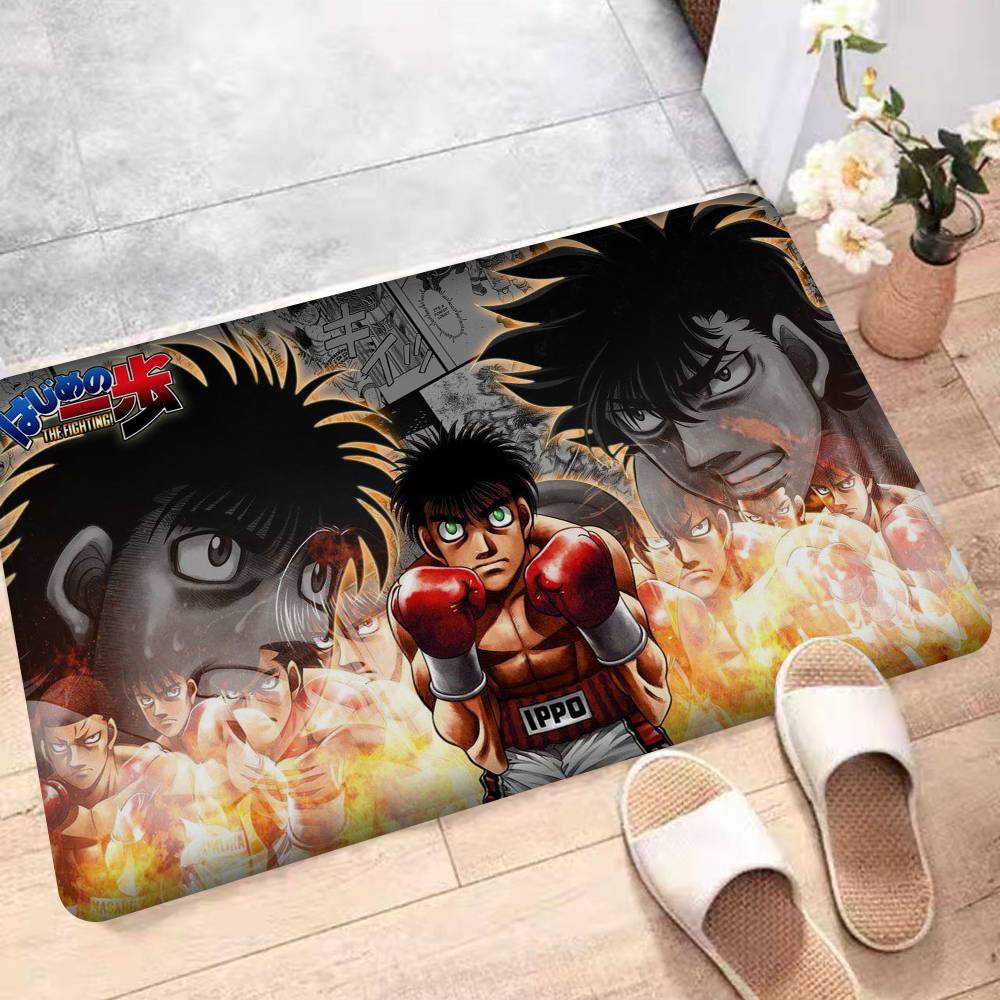 Hajime No Ippo Anime Floor Carpet Nordic Style Home Doormat Bathroom-Toilet Mats Bedroom Hotel Decor Mat