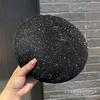 New hollow beret children's summer thin breathable sequined bud hat versatile face small painter hat