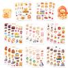 8 Cartoon INS Bear Cub Daily Stickers Waterproof Diary Hand Account Stickers Gu Card Stickers DIY Decoration Stickers