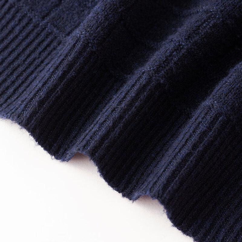 INMAN Women's Wool Blend Retro Pullover Sweater