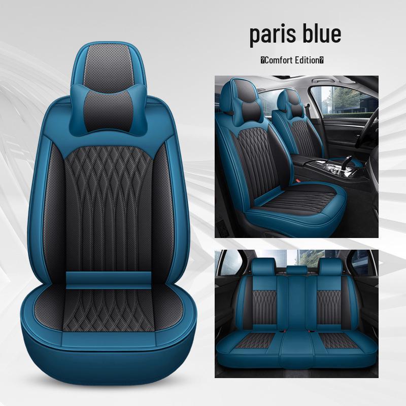 Universal Nappa Leather Car Seat Cushion No. 17 – Full Wrap, Full Leather Sports Seat Cover