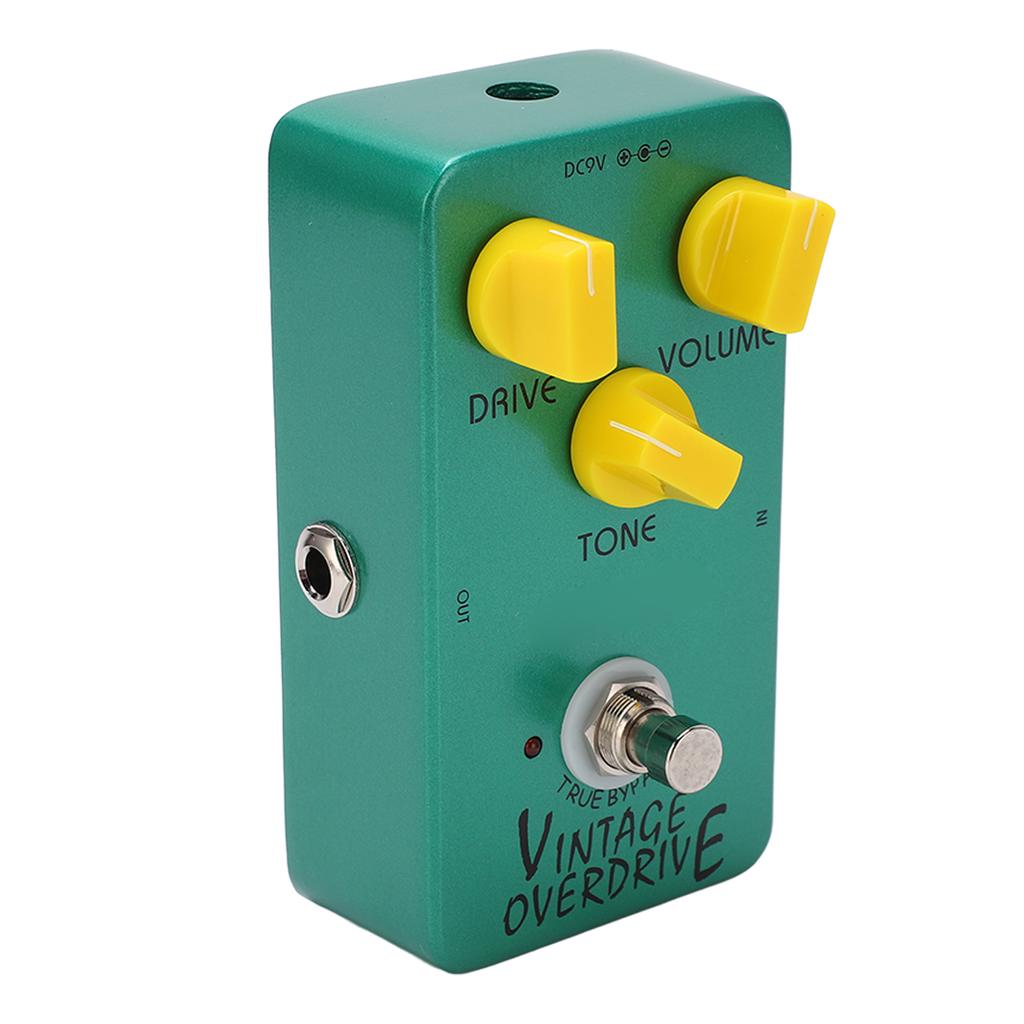Vintage Overdrive Pedal Classic Effects True Bypass for Electric Guitar Accessories JF‑01