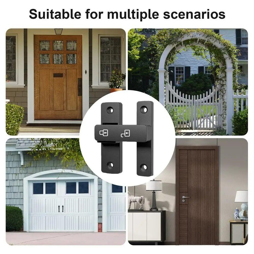 Luminous Door Bolts 90°/180° Plug Baby Safety Lock Security Metal Door Buckle  Indoor